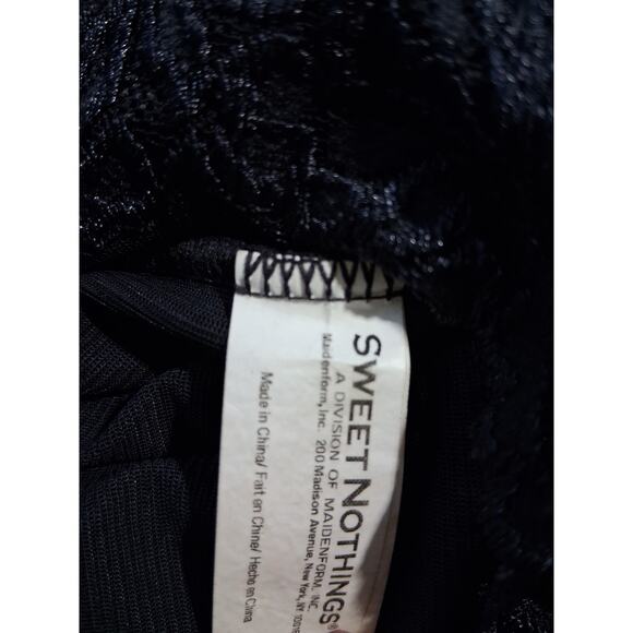 Y2K Sweet Nothings Womens Size XL Lace Metallic Whimsigoth Fairygoth Witchy Cami - Picture 7 of 10